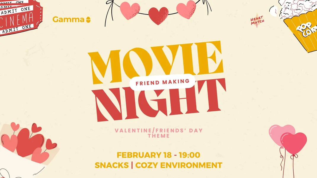 🩷 Friend Making Movie Night 🍿